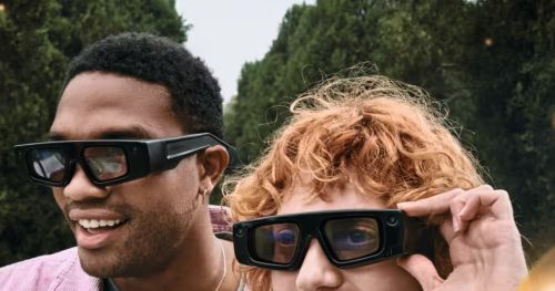 Abbildung 3: Brillen der Firma Spectacles haben viel dickere Rahmen (Foto: Spectacles)