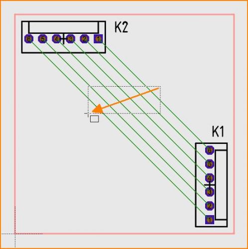 Abb. 2: Gemeinsames Verlegen von Leitungen eines Busses