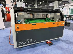 Die Back-Drilling-Inspektion ist ein von atg vertriebener Hot-Flying-Probe-Tester, der das Restkupfer mithilfe von Nadeln misst