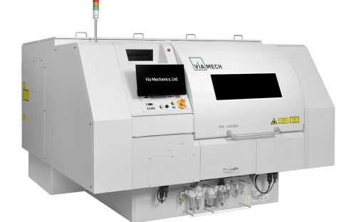 CO2-Laserbohrmaschine LC-4NL212 von Via Mechanics für die Herstellung von IC-Gehäusesubstraten