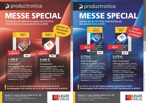 PLUS productronica 25 Special Angebote