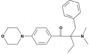 2-Benzyl-2-dimethylamino-1-(4-morpholinophenyl)-butanon-1