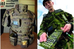 Abb. 3: E-Textilien sind schon breiter Bestandteil der militärischen Ausrüstung 