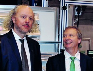 Abb. 6: Prof. Frank Fitzek und Prof. Gerhard Fettweis