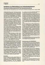 Verfahren zur Behandlung von Industrieabwässern