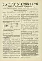 Galvano-Referate 11/1971