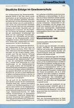 Deutliche Erfolge im Gewässerschutz