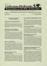 Galvano-Referate 04/1995