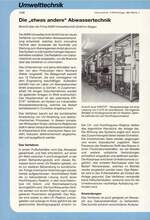 Die „etwas andere“ Abwassertechnik