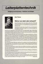 Wird er nun stark oder schwach?