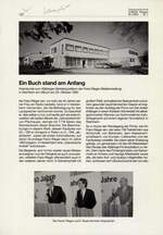 Ein Buch stand am Anfang