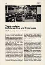 Vollautomatische Entfettungs-, Beiz-und Brünieranlage