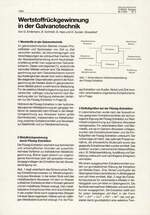 Wertstoffrückgewinnung in der Galvanotechnik