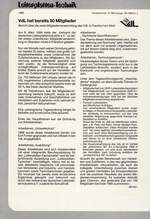 VdL hat bereits 50 Mitglieder