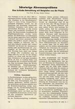 Schwierige Abwasserprobleme – Eine kritische Betrachtung mit Beispielen aus der Praxis