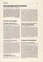 Literaturübersicht Verzinken