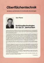 Schlüsseltechnologien für das 21.Jahrhundert