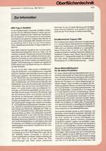 Zur Info - Dünnschicht- und Plasmatechnik 05/1995