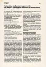 Verbandstag des Bundesinnungsverbandes der Graveure, Galvaniseure, Gürtler und verwandter Berufe