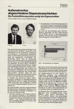 Außenstromlos
abgeschiedene Dispersionsschichten