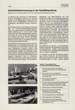 Schichtdickenmessung in der Qualitätsprüfung