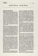 Aus der Praxis – für die Praxis 05/1990