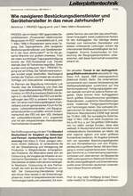 Wie navigieren Bestückungsdienstleister und Gerätehersteller in das neue Jahrhundert?