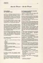 Aus der Praxis – für die Praxis 02/1981