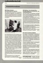 Produktinformationen - Leiterplattentechnik 05/1998