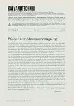 Pflicht zur Abwassereinigung