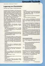 Lagerung von Chemikalien