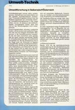 Umweltforschung in Seibersdorf/Österreich