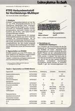 PTFE-Verbundwerkstoff für Hochleistungs-Multilayer