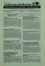 Galvano-Referate 01/1986