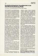 Produktionsintegrierte Umwelttechnik in der Oberflächenbearbeitung (PIUS)