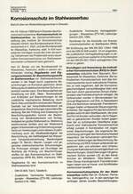 Korrosionsschutz im Stahlwasserbau