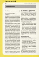 Zur Info - Lackiertechnik 06/1998