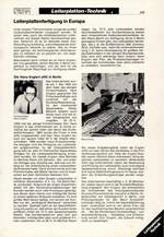 Leiterplattenfertigung in Europa