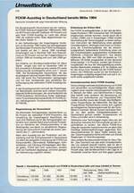 FCKW-Ausstieg in Deutschland bereits Mitte 1994