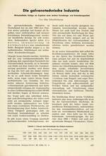 Die galvanotechnische Industrie