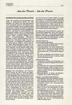 Aus der Praxis – für die Praxis 07/1988