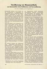 Versilberung von Massenartikeln aus Buntmetallen ohne Gelbbrenne und Vorversilberung