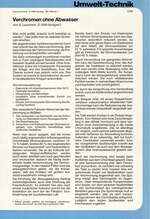 Verchromen ohne Abwasser