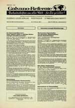 Galvano-Referate 02/1981