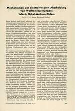 Mechanismen der elektrolytischen Abscheidung von Wolframlegierungen: Selen in Nickel-Wolfram-Bädern