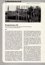 Productronica ’93 – Teil 1