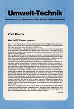 Was heißt Wasser sparen...