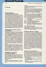 Zur Info - Umwelttechnik 07/1990