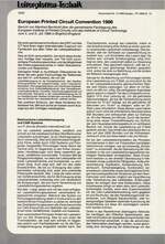 European Printed Circuit Convention 1986