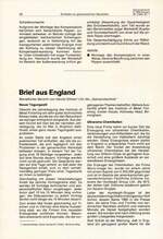 Brief aus England 01/1982